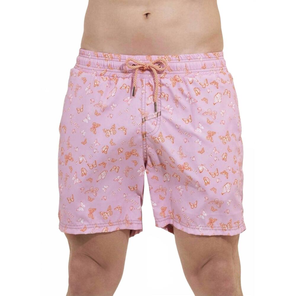 NEW MAAJI sweet papillon sailor men trunks in pink